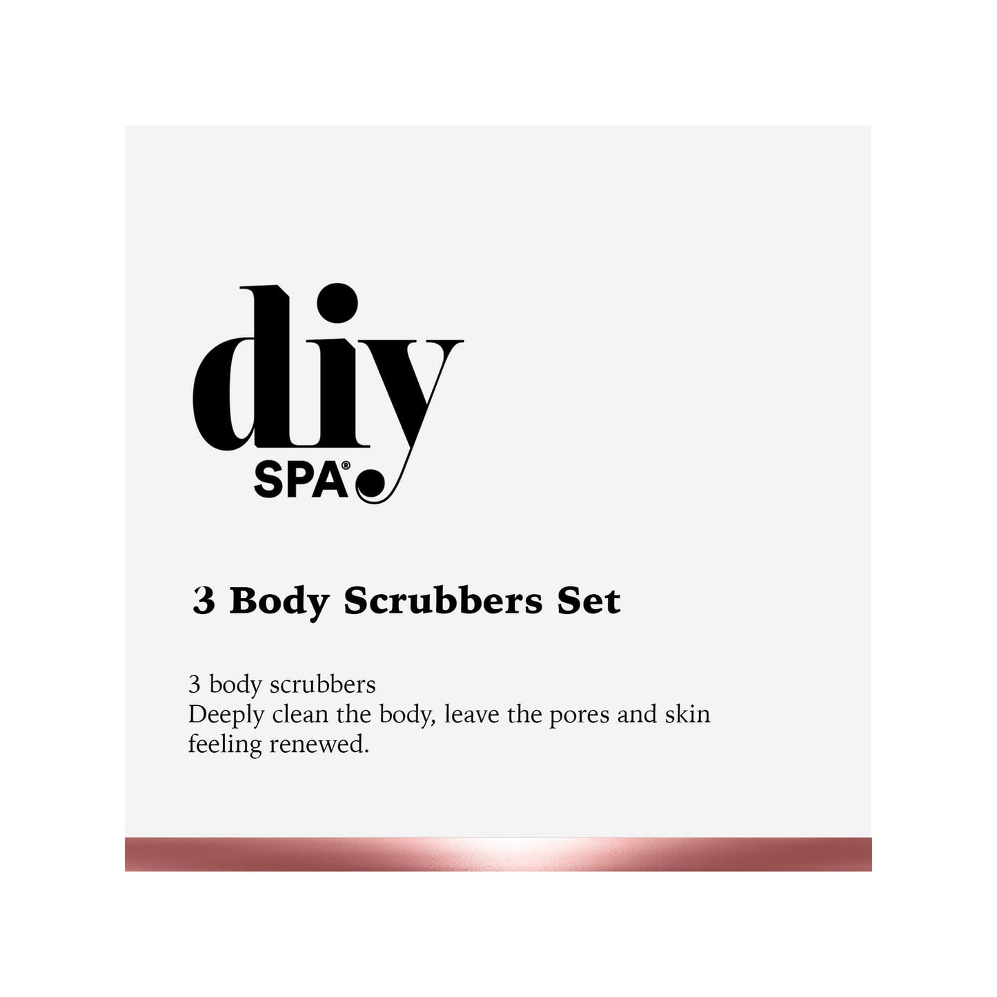 3 Body Scrubber Set